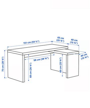 IKEA Malm Bureau - afbeelding 3 IKEA Malm Bureau - afbeelding 3