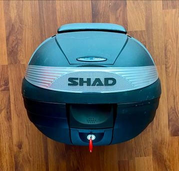 SHAD SH29 met slede, rugsteun en 1 sleutel - Vraagprijs €40
