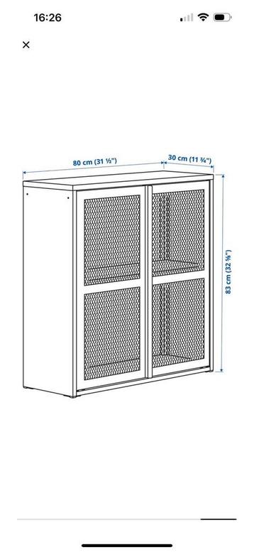 Ikea ivar locker kast model, zwart. - afbeelding 6 Ikea ivar locker kast model, zwart. - afbeelding 6
