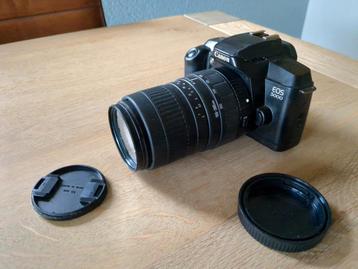 Canon EOS 5000 fotocamera met Sigma 100-300 zoom lens