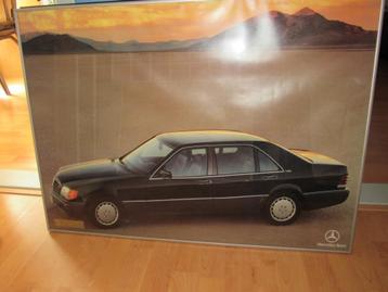 Mercedes  Benz poster incl. frame.