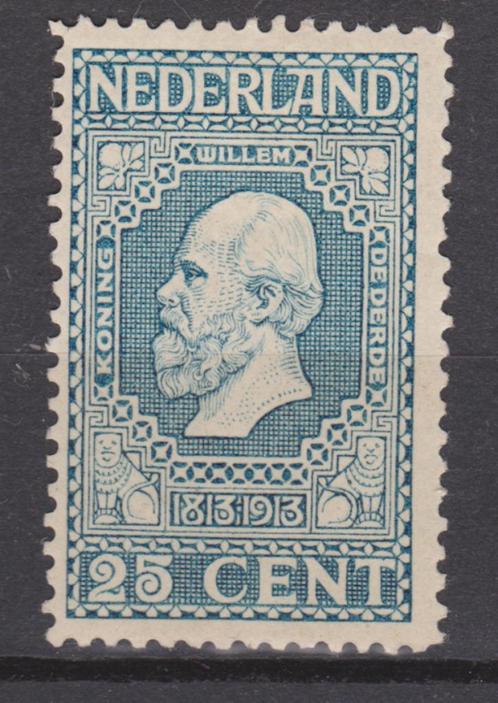 NVPH 90 ongeb Jubileumzegels 1913 ; OUD NEDERLAND p/stuk, Postzegels en Munten, Postzegels | Nederland, Postfris, T/m 1940, Ophalen of Verzenden