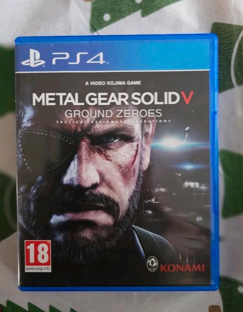 Metal Gear Solid 5 - Ground Zeroes PS4, Spelcomputers en Games, Games | Sony PlayStation 4, Zo goed als nieuw, Ophalen of Verzenden