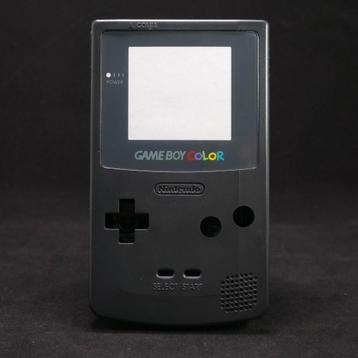 Vervangende behuizing (Body shell) voor Game Boy Color Zwart