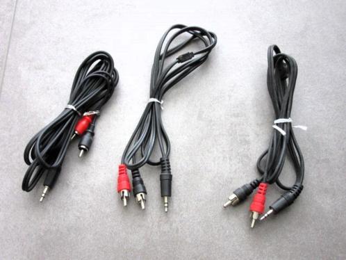 Diverse audio en video kabels - RCA Tulp Scart mini jack DIN, Audio, Tv en Foto, Audiokabels en Televisiekabels, Ophalen
