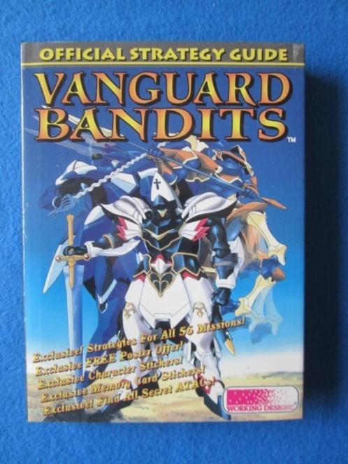 Vanguard Bandits strategy guide hintboek (PS1), Spelcomputers en Games, Games | Sony PlayStation 1, Zo goed als nieuw, Role Playing Game (Rpg)
