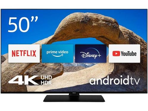 Nokia 5000A LED Smart TV (Android) - 50'' Ultra HD(4K), WIFI, Audio, Tv en Foto, Vintage Televisies, Zo goed als nieuw, 100 cm of meer