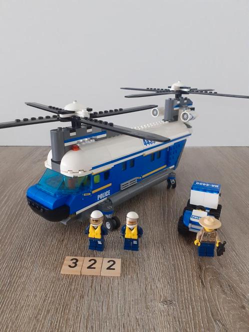 Lego City Politie Helicopter 4439, Kinderen en Baby's, Speelgoed | Duplo en Lego, Zo goed als nieuw, Ophalen of Verzenden