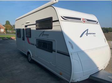 Te koop: Bürstner Averso Plus 510TK 7 pers. + hefbed (2018)