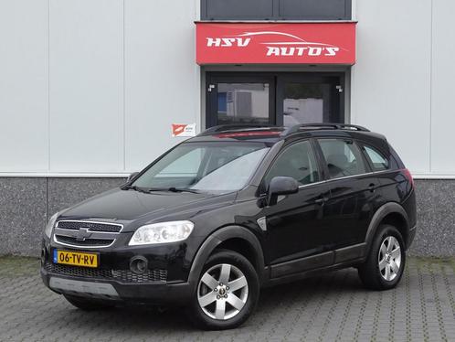 Chevrolet Captiva 2.4i Style 2WD 7 pers airco org NL 2007 zw, Auto's, Chevrolet, Bedrijf, Te koop, Captiva, ABS, Airbags, Airconditioning