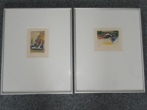 Twee kleuretsen (Tienda Martin José), Antiek en Kunst, Kunst | Litho's en Zeefdrukken, Ophalen
