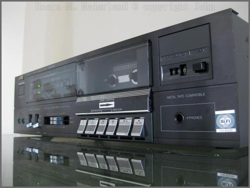 JVC KD-V200 cassette tapedeck vintage Japan 1983 perfect! 👌, Audio, Tv en Foto, Cassettedecks, Enkel, JVC, Tiptoetsen, Tape counter
