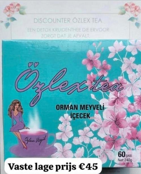 AKTIE. Ozlex tea, Özlex thee nergens goedkoper., Sieraden, Tassen en Uiterlijk, Uiterlijk | Dieet en Afvallen, Nieuw, Ophalen