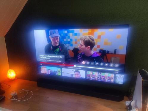 Samsung qled 55q95tal oneconnectbox, Audio, Tv en Foto, Televisies, Zo goed als nieuw, QLED, Samsung, 120 Hz, Smart TV, Ophalen of Verzenden