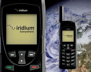 Te huur Iridium 9575, 9555, 9505A satelliet telefoon