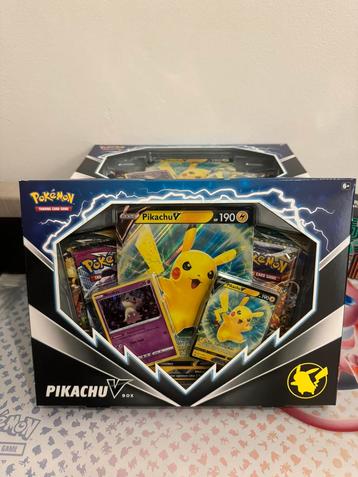 Pikachu V box 