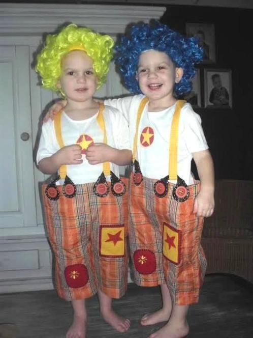 Dobus Clown verkleedpak mt 92 / 116, Kinderen en Baby's, Carnavalskleding en Verkleedspullen, Nieuw, Jongen of Meisje, 110 t/m 116