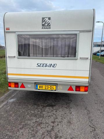 Super mooie KNAUS caravan
