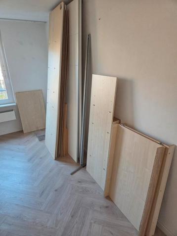 Witte IKEA PAX kast 200cm breed met schuifdeuren - afbeelding 5 Witte IKEA PAX kast 200cm breed met schuifdeuren - afbeelding 5