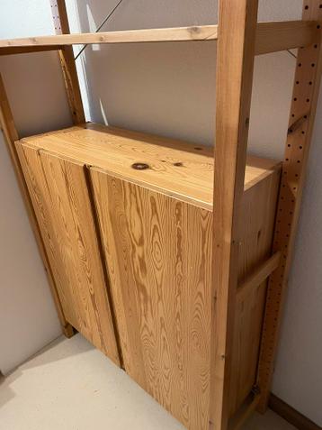 Vintage Ivar Ikea stelling met twee kastjes en drie bakjes - afbeelding 6 Vintage Ivar Ikea stelling met twee kastjes en drie bakjes - afbeelding 6