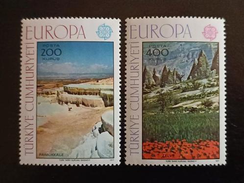 Turkije 1977 Europa zegels, Postzegels en Munten, Postzegels | Europa | Overig, Postfris, Overige landen, Ophalen of Verzenden