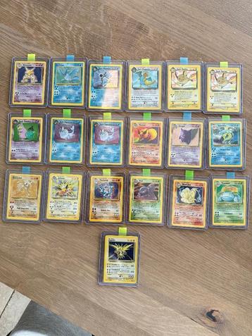 Pokemon Legendary Collection div. holo's 2002 zie omschrijvi