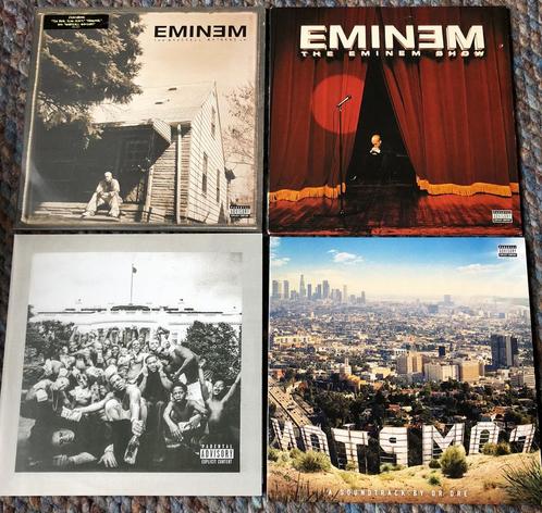 4 x vinyl hiphop: 2 x Eminem, Kendrick Lamar en Dr. Dre, Cd's en Dvd's, Vinyl | Hiphop en Rap, Gebruikt, 2000 tot heden, 12 inch