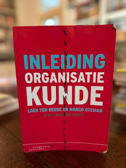 Johan van Kooten - Inleiding organisatiekunde, Boeken, Wetenschap, Zo goed als nieuw, Ophalen of Verzenden