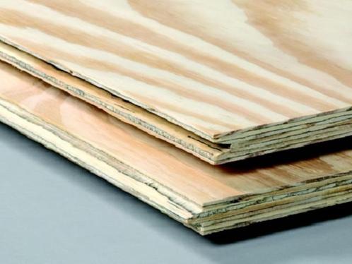 Underlayment houtplaten uit voorraad leverbaar, Doe-het-zelf en Verbouw, Platen en Panelen, Nieuw, Hout, Minder dan 20 mm, Ophalen of Verzenden