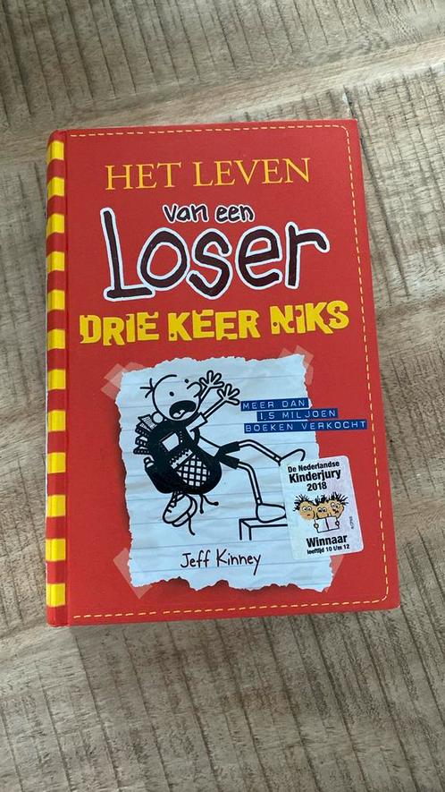 Jeff Kinney - Drie keer niks het leven van een loser deel 11, Boeken, Kinderboeken | Jeugd | 10 tot 12 jaar, Zo goed als nieuw