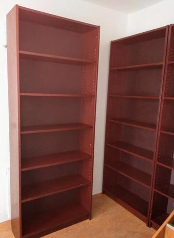 Billy boekenkast roodbruin met extra bovendelen - afbeelding 2 Billy boekenkast roodbruin met extra bovendelen - afbeelding 2