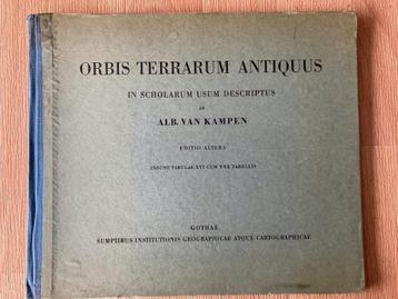 Oude atlas 'Orbis Terrarum Antiquus' uit 1887