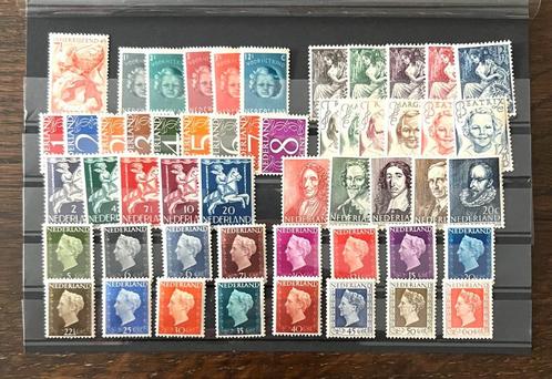 Ned 1945-1960 op 7 insteekkaarten postfris, Postzegels en Munten, Postzegels | Nederland, Postfris, Na 1940, Verzenden