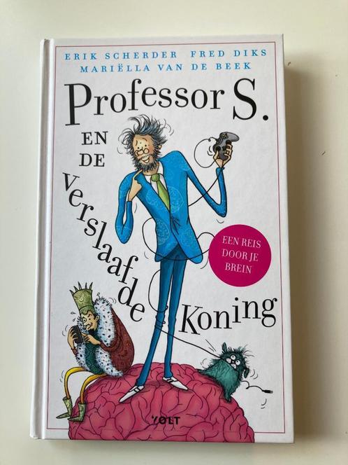 Professor S. en de verslaafde koning, Boeken, Kinderboeken | Jeugd | onder 10 jaar, Zo goed als nieuw, Fictie algemeen, Ophalen of Verzenden