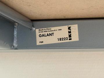 Ikea Galant Hoekbureau Grijs - In Hoogte Verstelbaar - afbeelding 7 Ikea Galant Hoekbureau Grijs - In Hoogte Verstelbaar - afbeelding 7