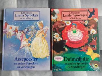 2 x luistersprookjes - duimelijntje en assepoester 