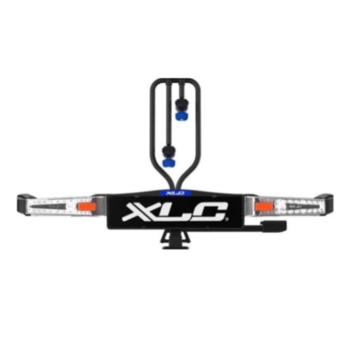 Fietsendrager Actie : XLC Azura Xtra LED 2.0 - Ebike Drager, Auto diversen, Fietsendragers, Nieuw, Trekhaakdrager, 2 fietsen, Brede banden