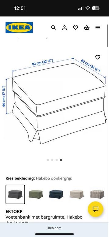 EKTORP 2-zitsbanken en Voetenbank met Extra Hoes - afbeelding 7 EKTORP 2-zitsbanken en Voetenbank met Extra Hoes - afbeelding 7