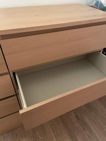IKEA Malm ladekast eikenfineer - Gebruikt - afbeelding 5 IKEA Malm ladekast eikenfineer - Gebruikt - afbeelding 5