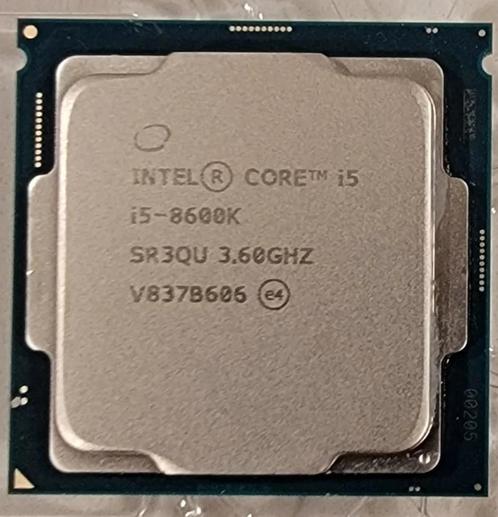 i5-8600K LGA 1151 CPU te koop, Computers en Software, Processors, Gebruikt, 6-core, 3 tot 4 Ghz, Ophalen of Verzenden