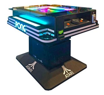 3x ATARI LED Pong Classic Cocktail Tafels NIEUW € 2950,- p/s