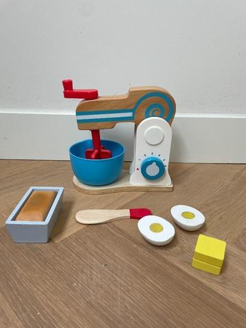 Melissa & Doug wooden mixer set