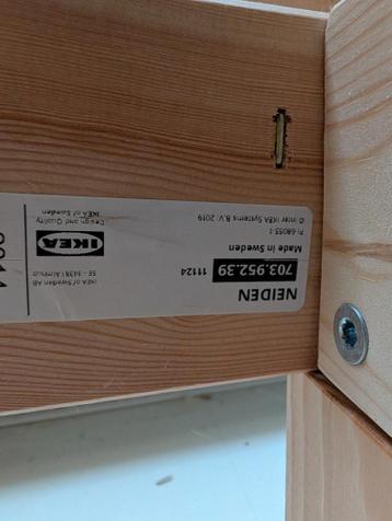 IKEA Neiden bedframe met Ågotnes matras en topper - afbeelding 8 IKEA Neiden bedframe met Ågotnes matras en topper - afbeelding 8