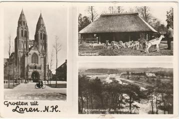 LAREN (N.H.) Kerk Hertenkamp Panorama Rafelberg 