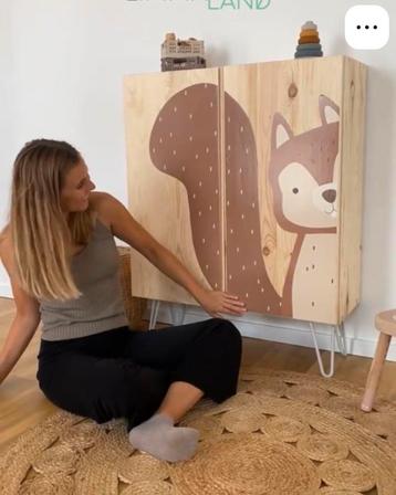 IKEA IVAR Kast, grenen, 80x30x83 cm - afbeelding 13 IKEA IVAR Kast, grenen, 80x30x83 cm - afbeelding 13