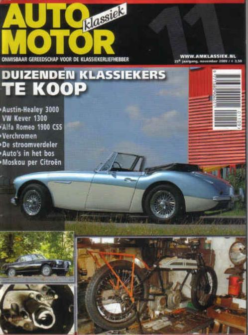 AMK 11 2009 : Austin Healey 3000 Mk2 - VW Kever 1300 - Mini, Boeken, Auto's | Folders en Tijdschriften, Gelezen, Algemeen, Ophalen of Verzenden