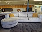 Modern velvet hoekbank lounge U bank | Showroom Utrecht