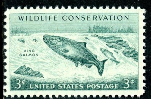 USA verenigde Staten 1079-pf - King Salmon, Postzegels en Munten, Postzegels | Amerika, Postfris, Noord-Amerika, Ophalen of Verzenden