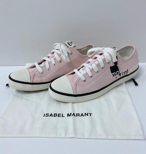 ISABEL MARANT Roze zwart logo sneakers  Maat 40, Kleding | Dames, Schoenen, Zo goed als nieuw, Sneakers of Gympen, Roze, Ophalen of Verzenden