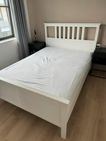 IKEA bedframe wit 140x200 cm inclusief matras & lattenbodem